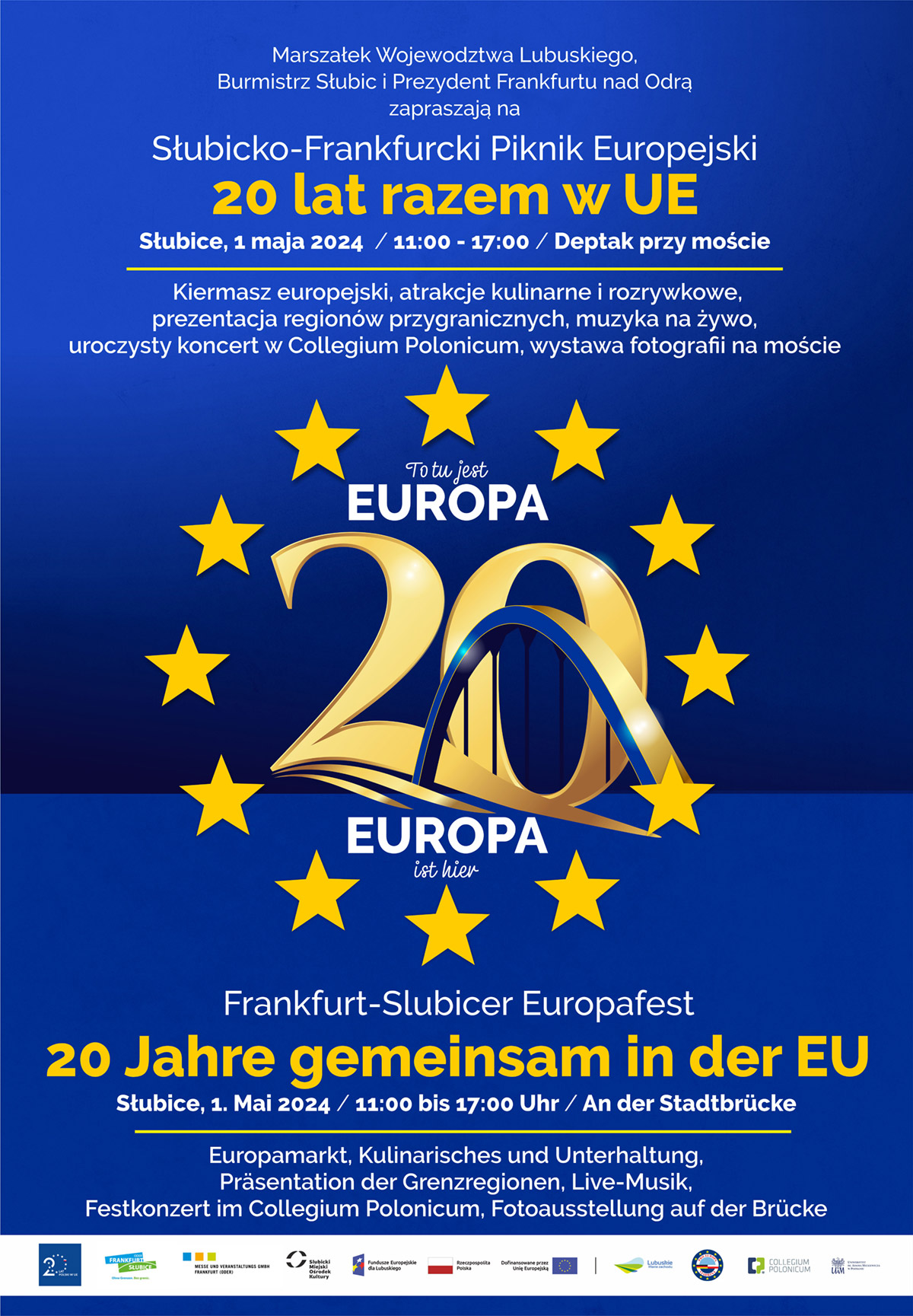 20-lecie wstąpienia Polski do Unii Europejskiej