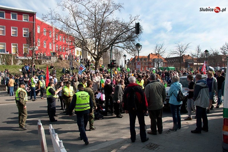 demonstracja Frankfurt