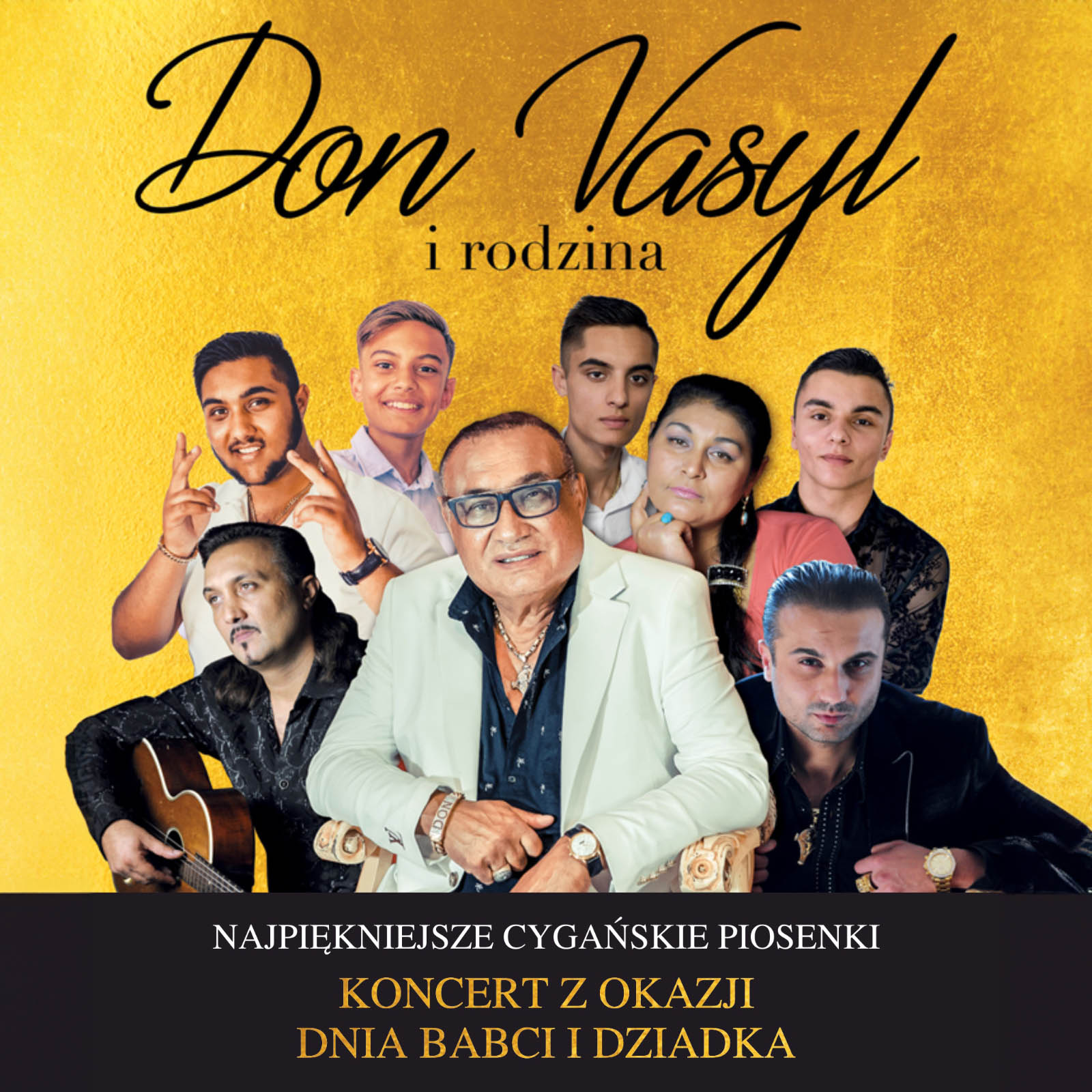 Don Vasyl z rodzinnym zespołem zagrają koncert w Słubicach