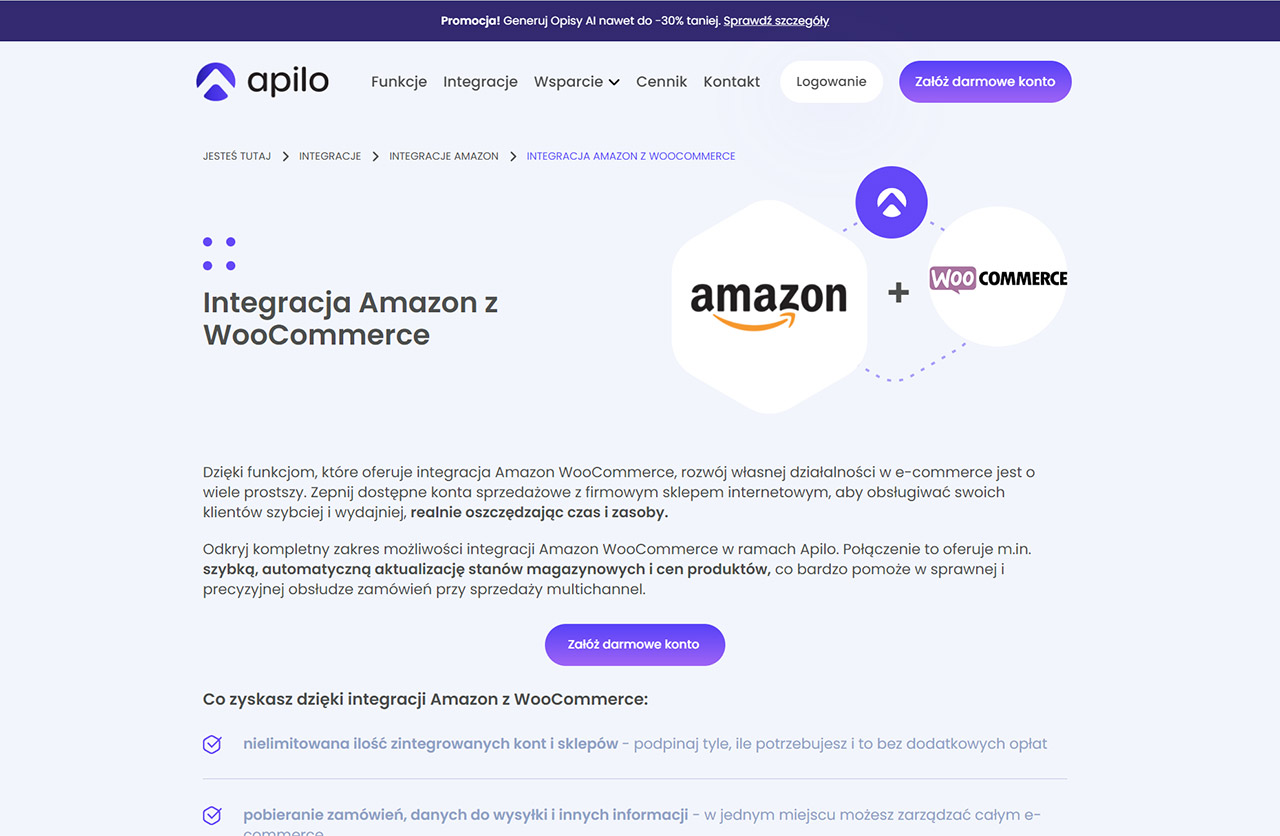 Poznaj korzyści z integracji Amazon ze sklepem WooCommerce