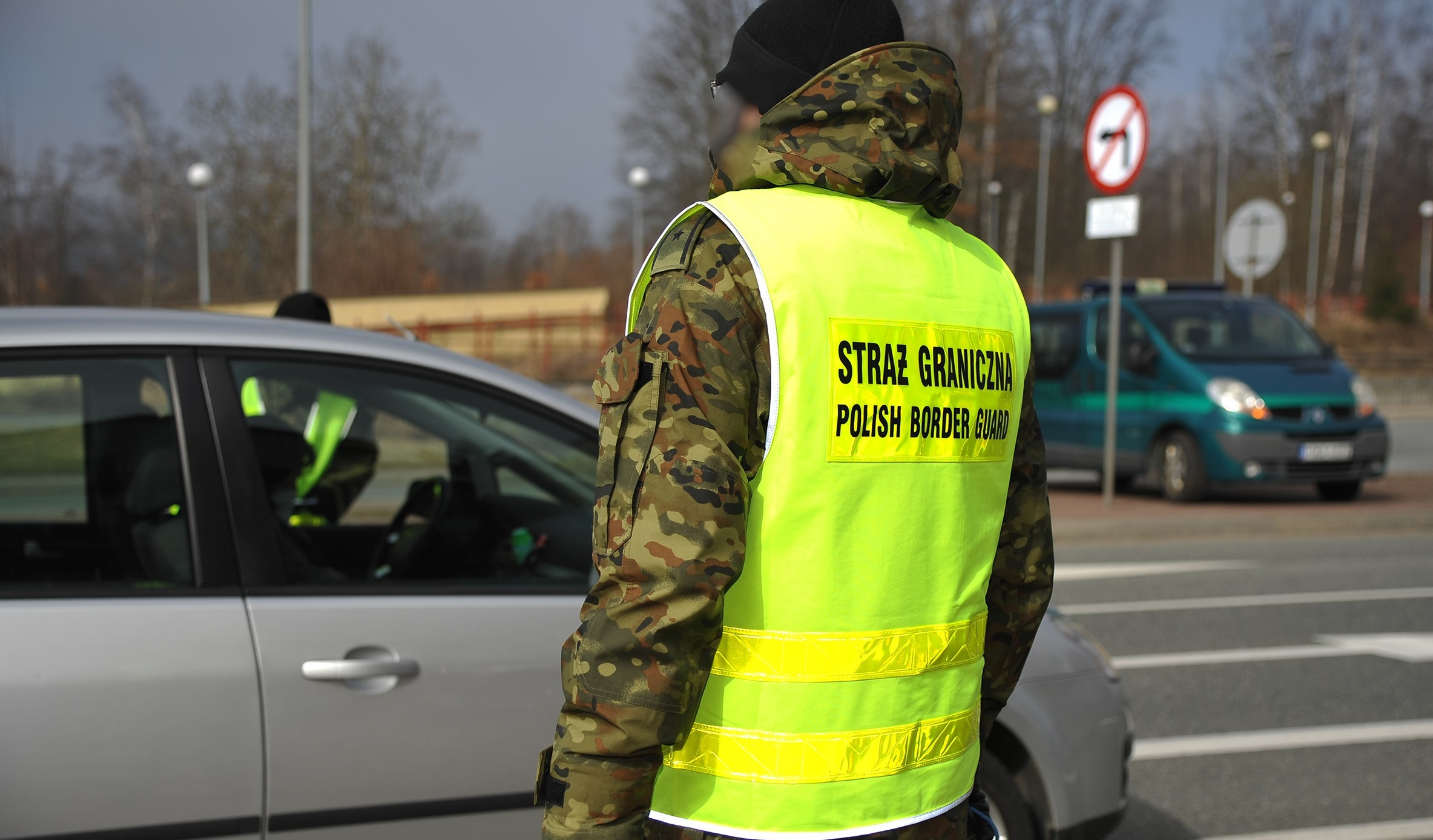 Kobieta wpadła podczas rutynowej kontroli straży granicznej