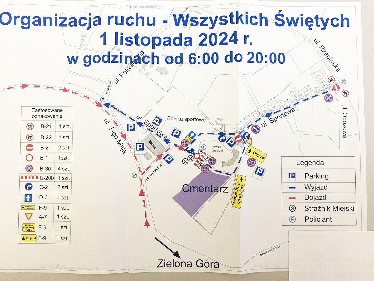 organizacja ruchu 2024