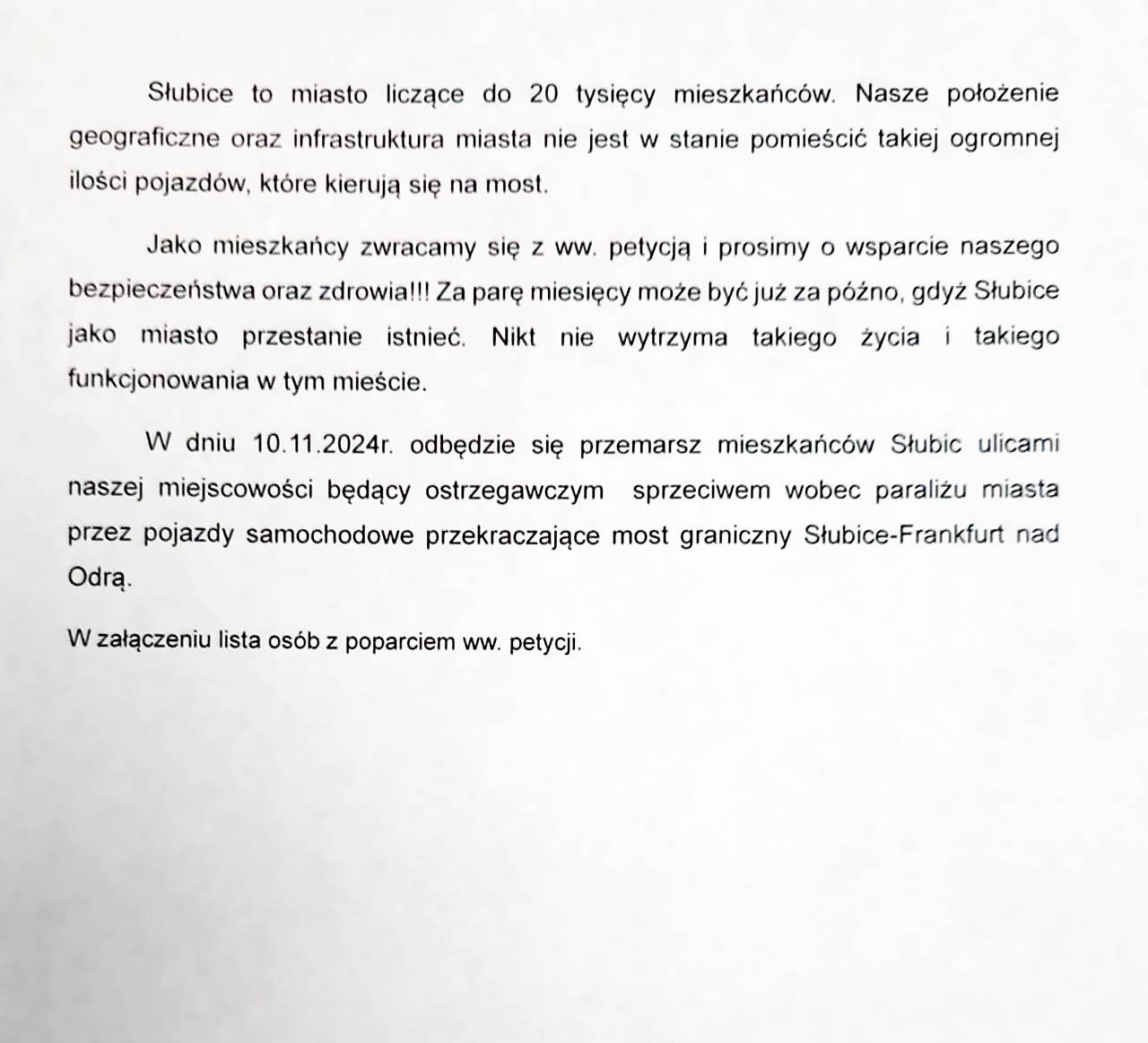 korki petycja3