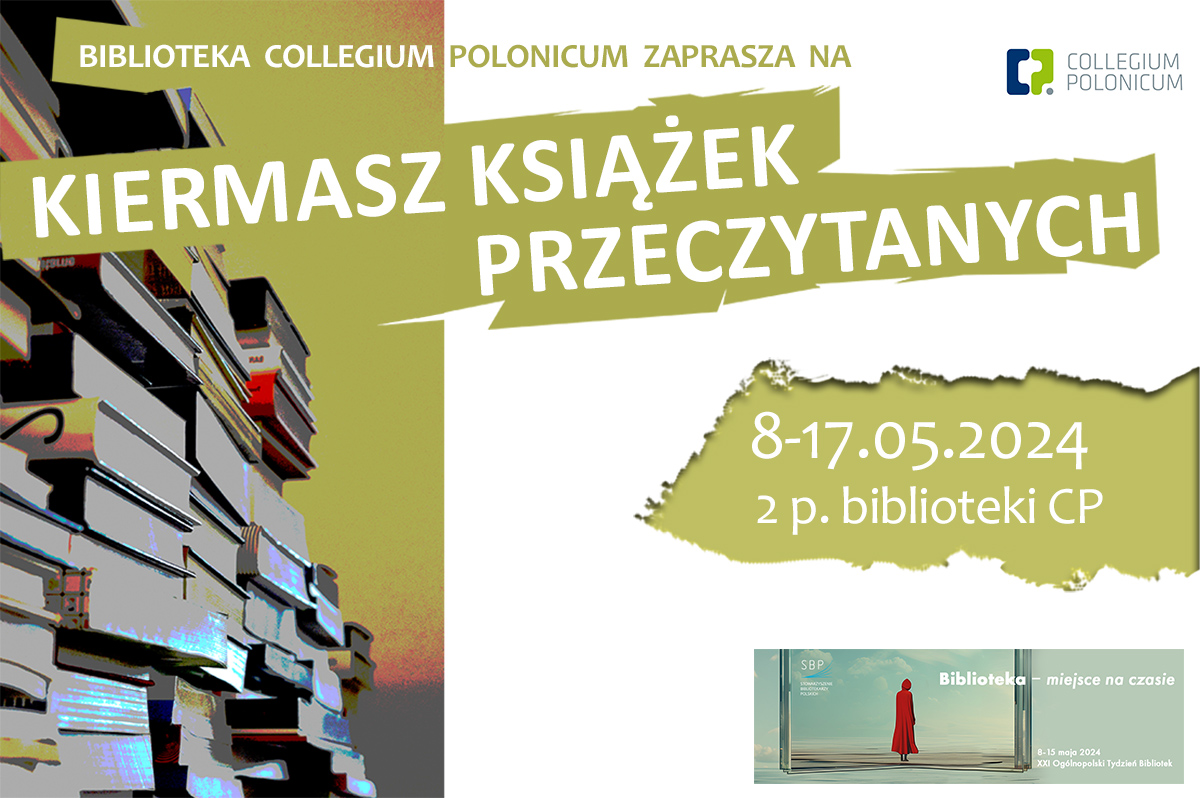 Kiermasz Książek Przeczytanych w Bibliotece Collegium Polonicum