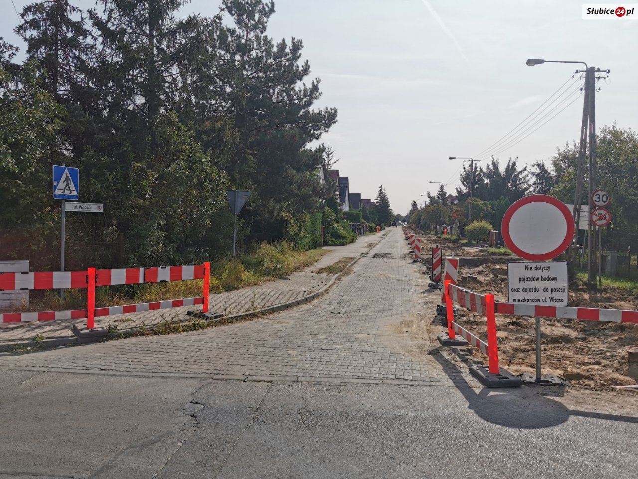 Prace drogowe w Słubicach – czasowe utrudnienia na ul. Kazimierza Wielkiego oraz Witosa
