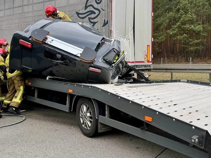 Wypadek na autostradzie A2 w kierunku Świecka
