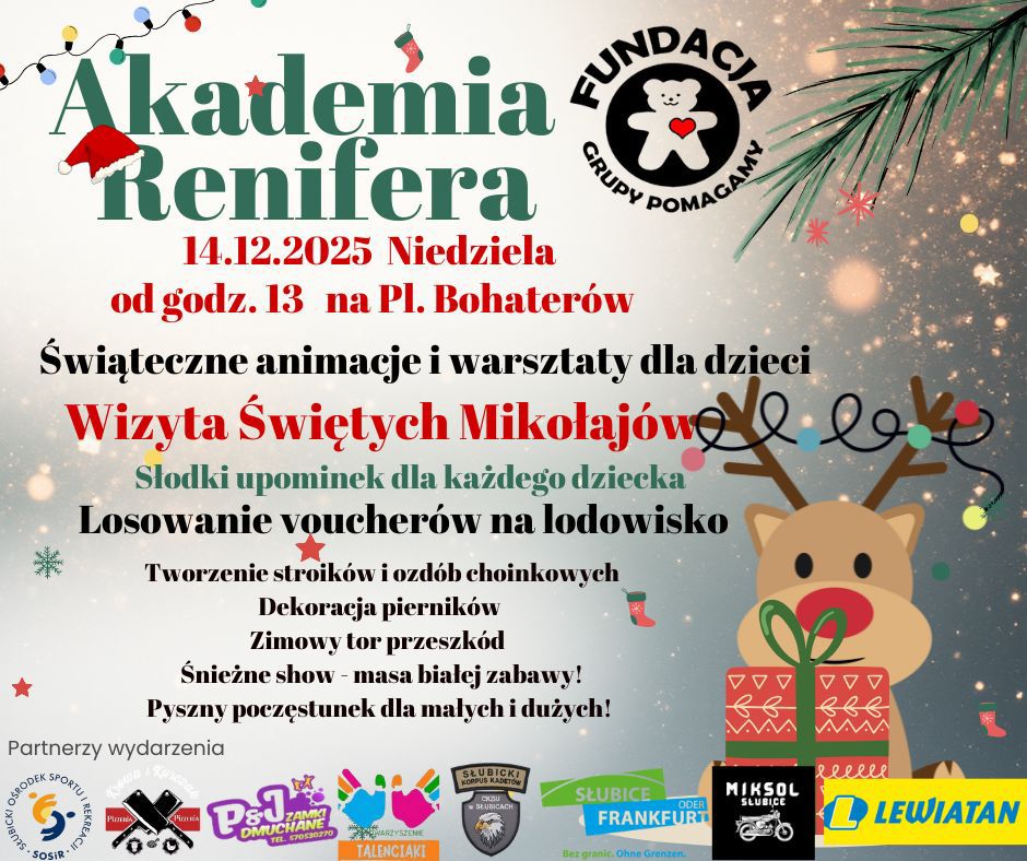 Fundacja Grupy Pomagamy organizuje Akademię Renifera