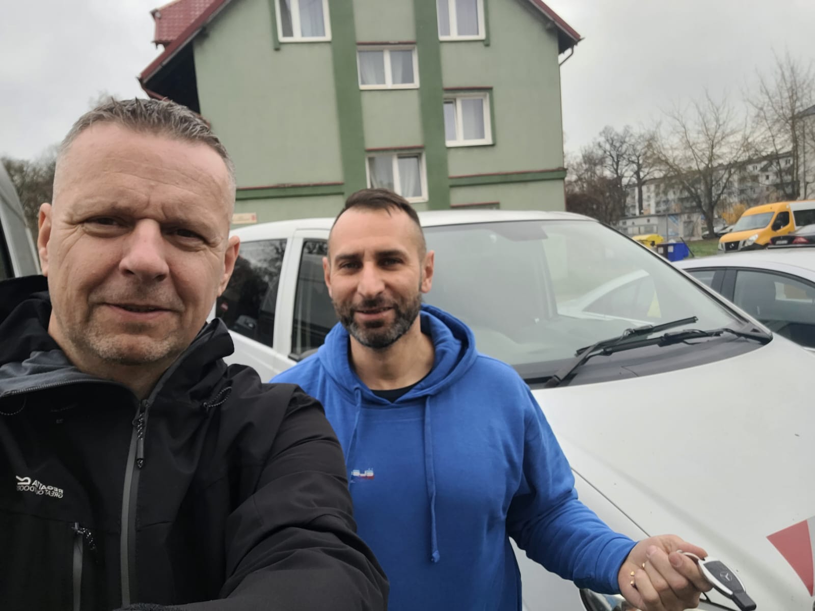 Przemysław Szewieliński i Paweł Aniśko