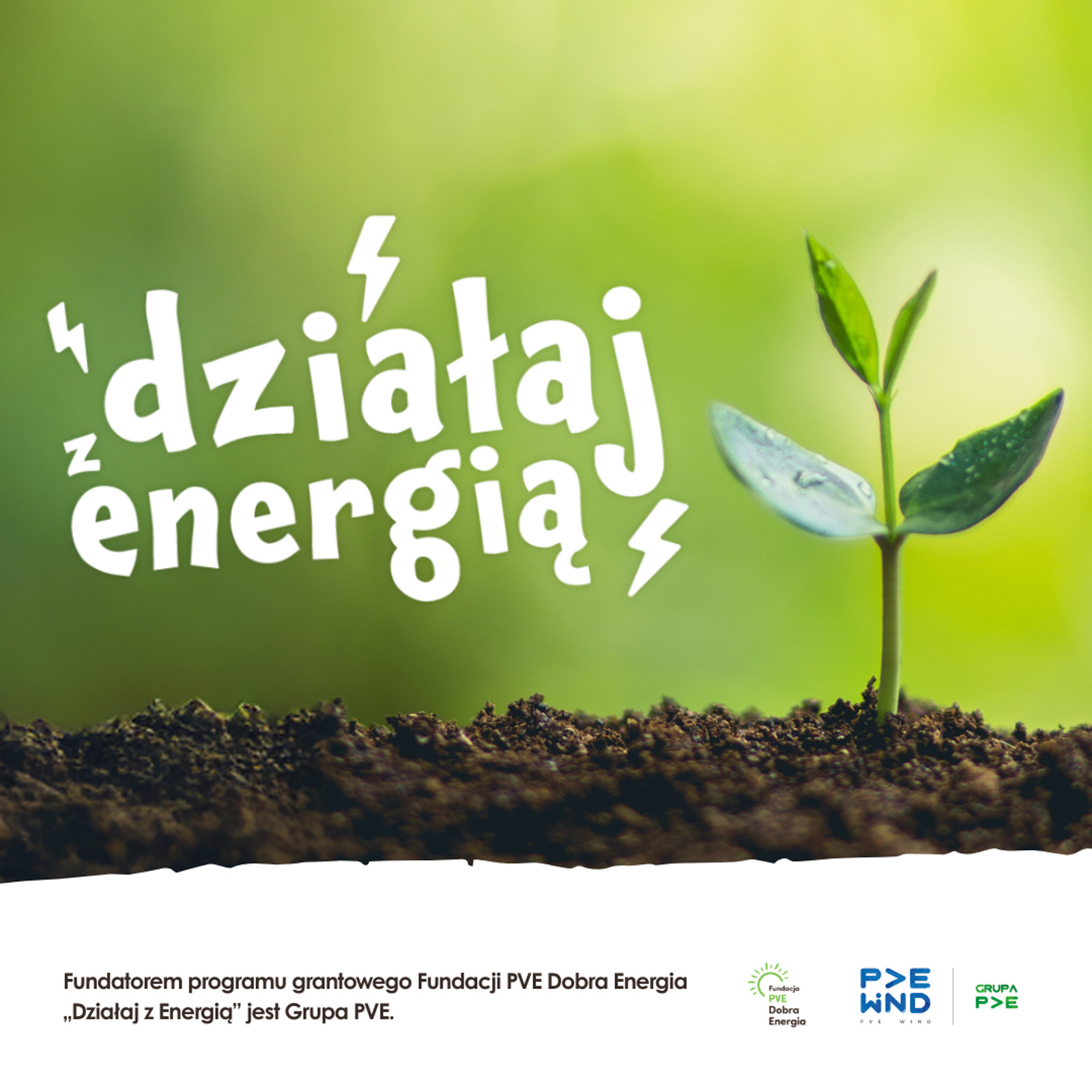 Fundacja PVE Dobra Energia ogłosiła nabór do programu „Działaj z Energią”