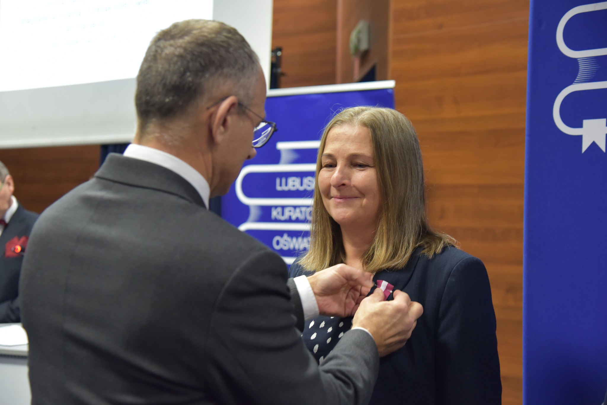 Jedną z nagrodzonych osób była Iwona Grabowska z LO Słubice