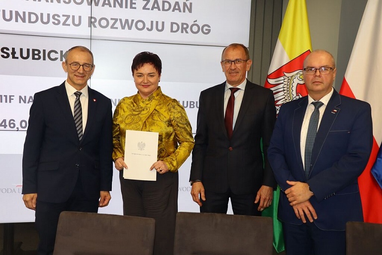 Podpisano umowę na dofinansowanie modernizacji drogi Sienno - Ośno Lubuskie
