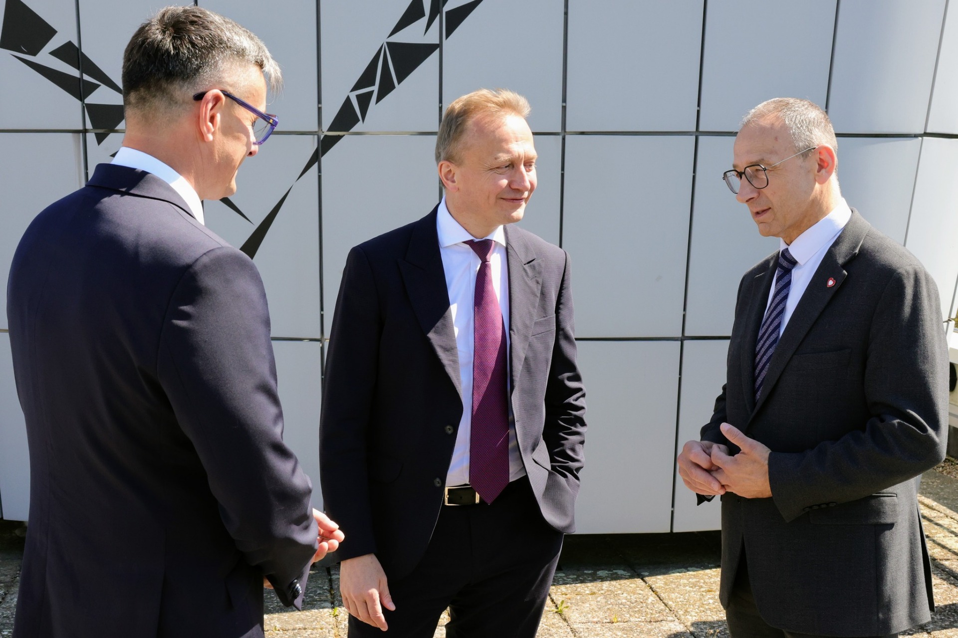 Unijny komisarz Piotr Serafin odwiedził Słubice