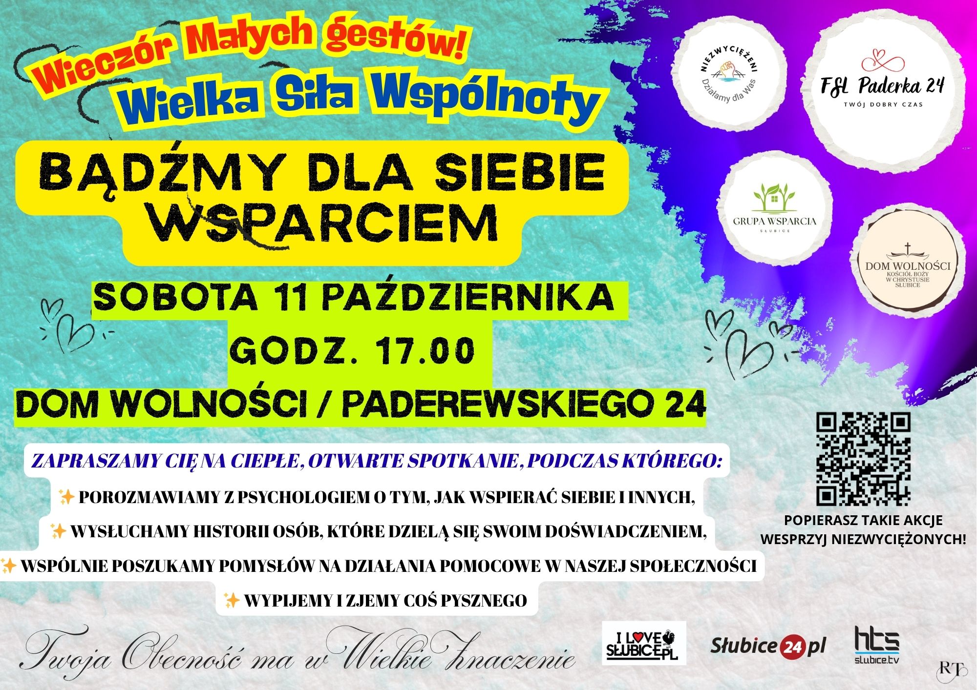 Wieczór wsparcia w Słubicach