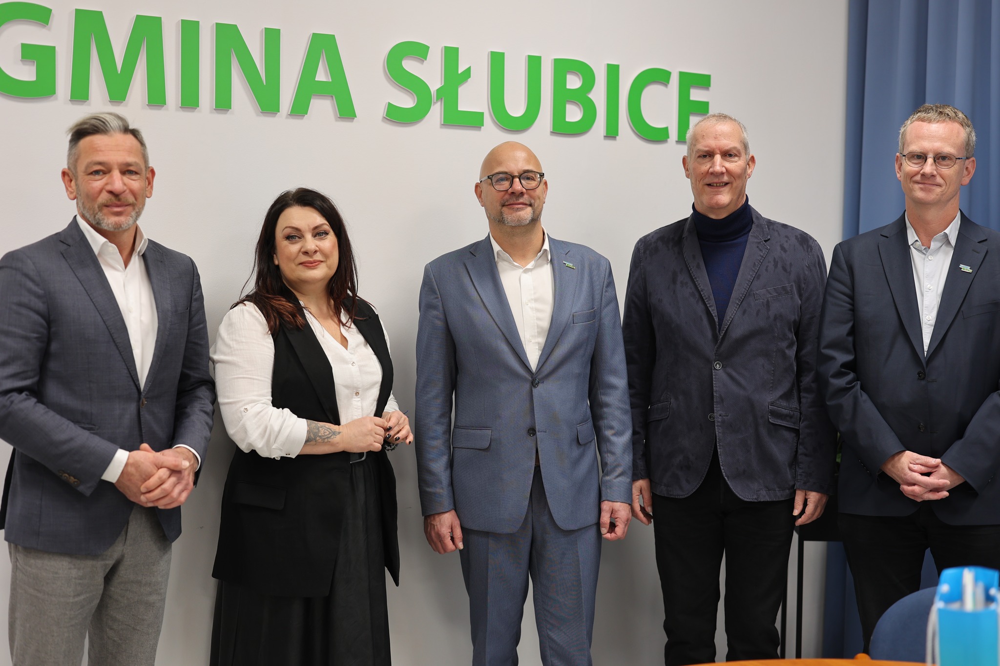 Nowy nadburmistrz Frankfurtu nad Odrą Axel Strasser odwiedził Słubice