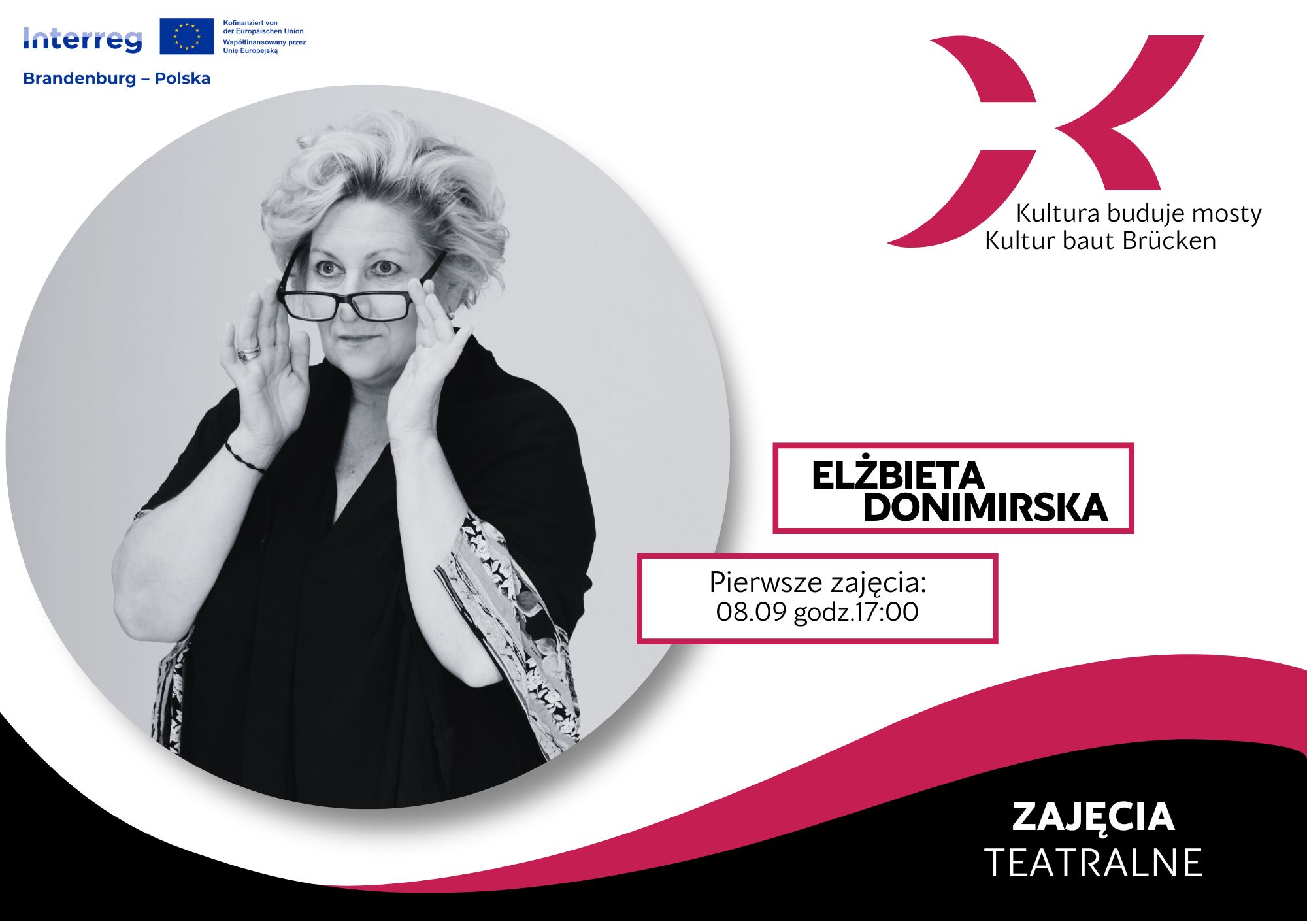 Ruszają zapisy na zajęcia teatralne z Elżbietą Donimirską