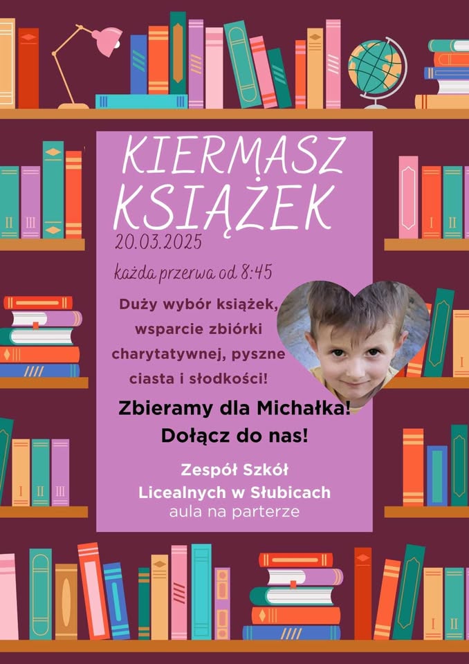 Kiermasz książek w słubickim LO