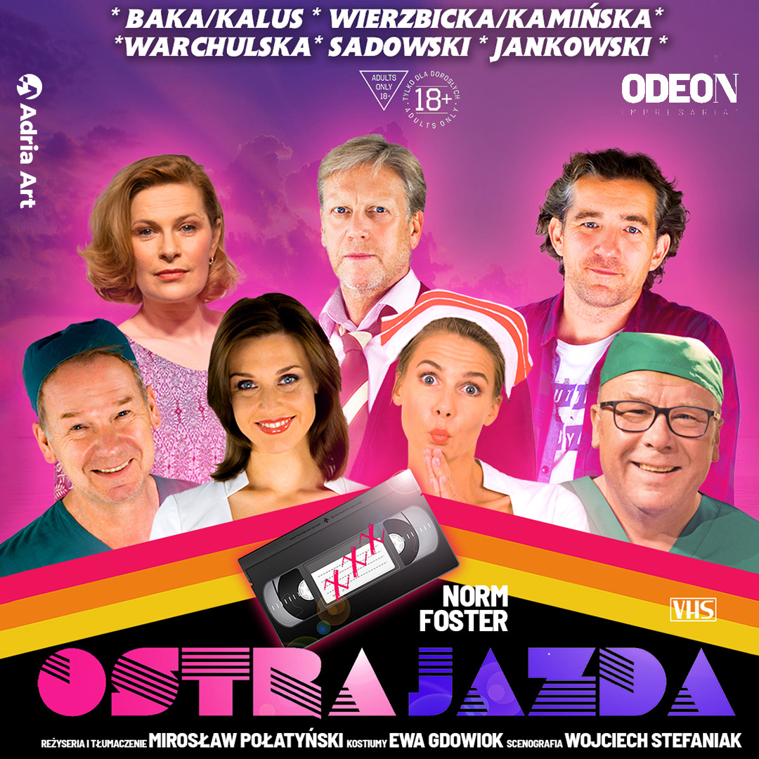ostra jazda plakat