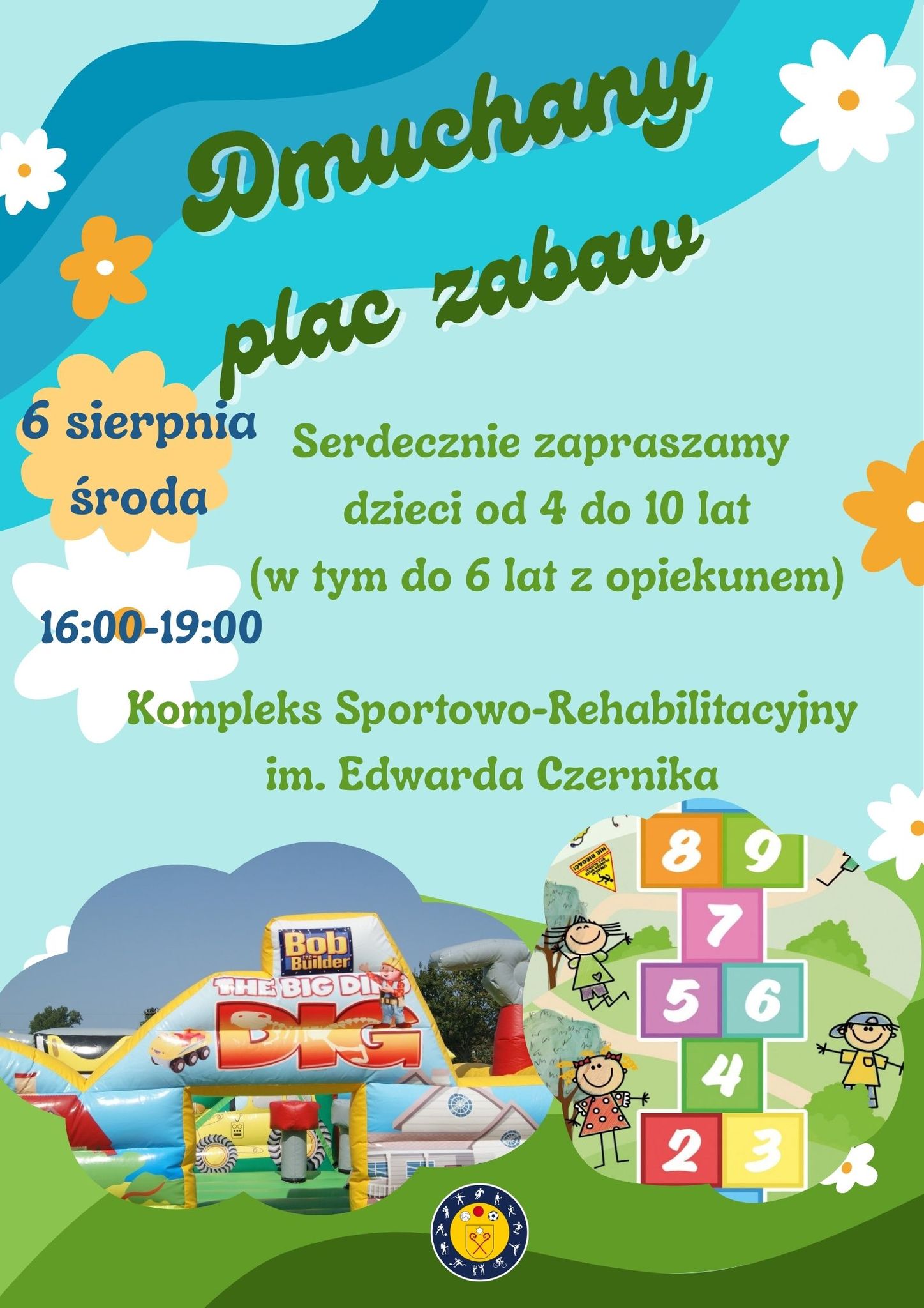 Dmuchany plac zabaw i wielkoformatowa gra w klasy znowu w Górzycy