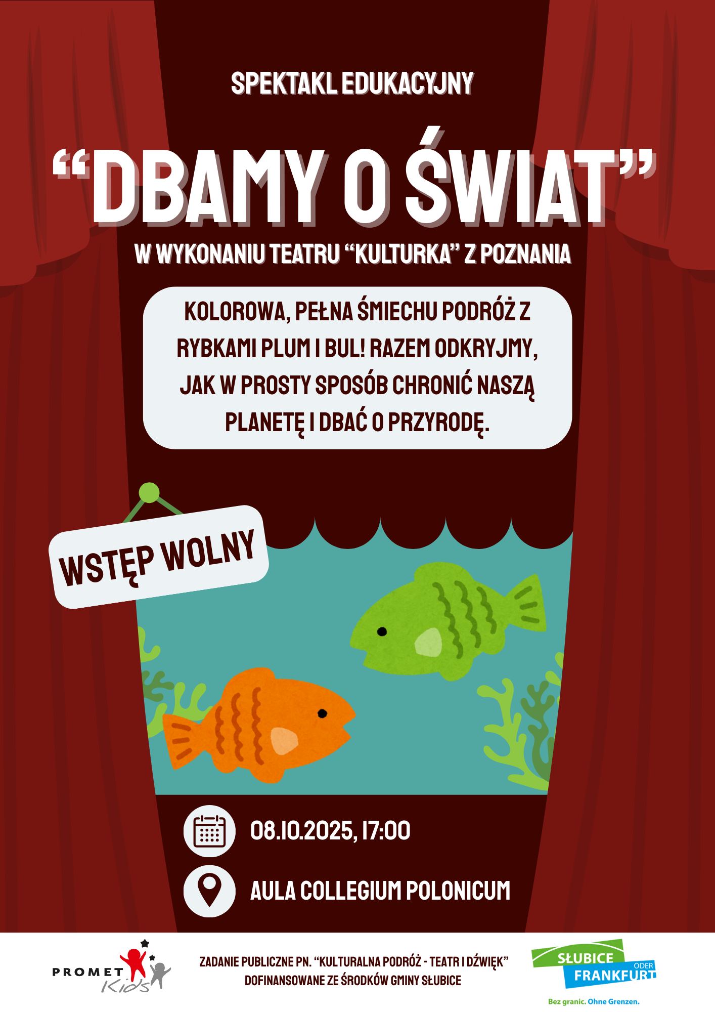 Podróż z rybkami Plum i Bul