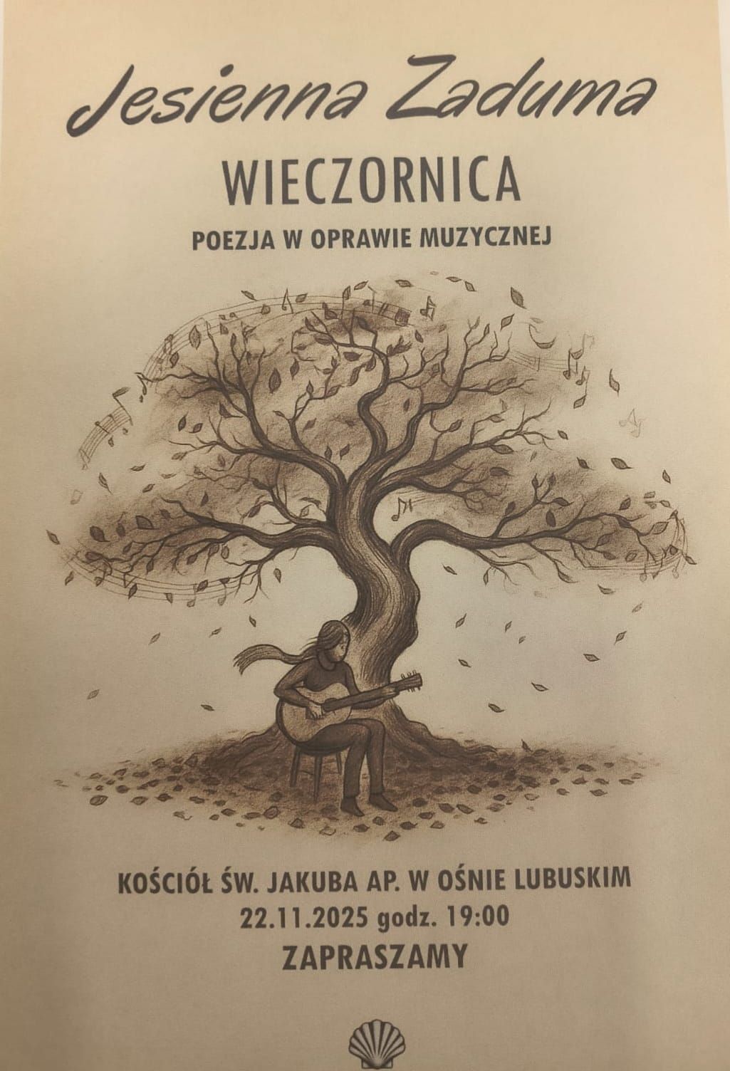 W Ośnie Lubuskim odbędzie się wieczornica „Jesienna Zaduma”