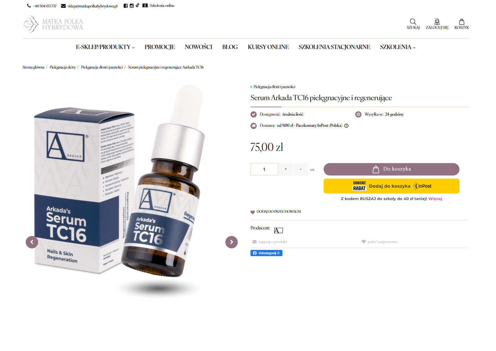 Serum Arkada - pielęgnacyjny hit wśród stylistek paznokci