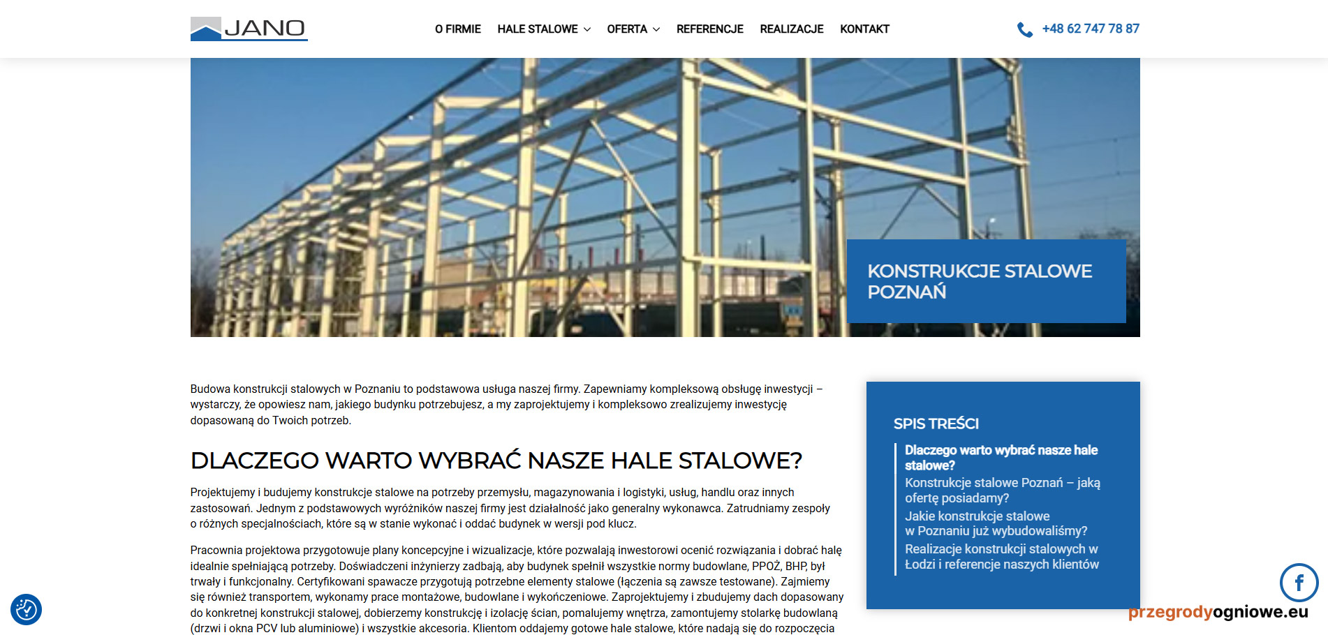 Konstrukcje stalowe w nowoczesnym budownictwie