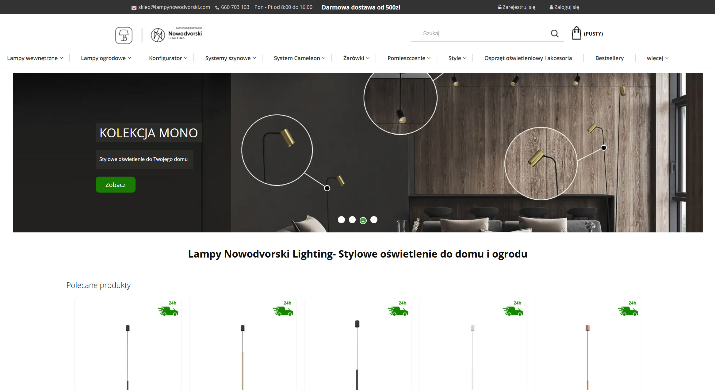 Dlaczego warto wybrać lampy Nowodvorski?