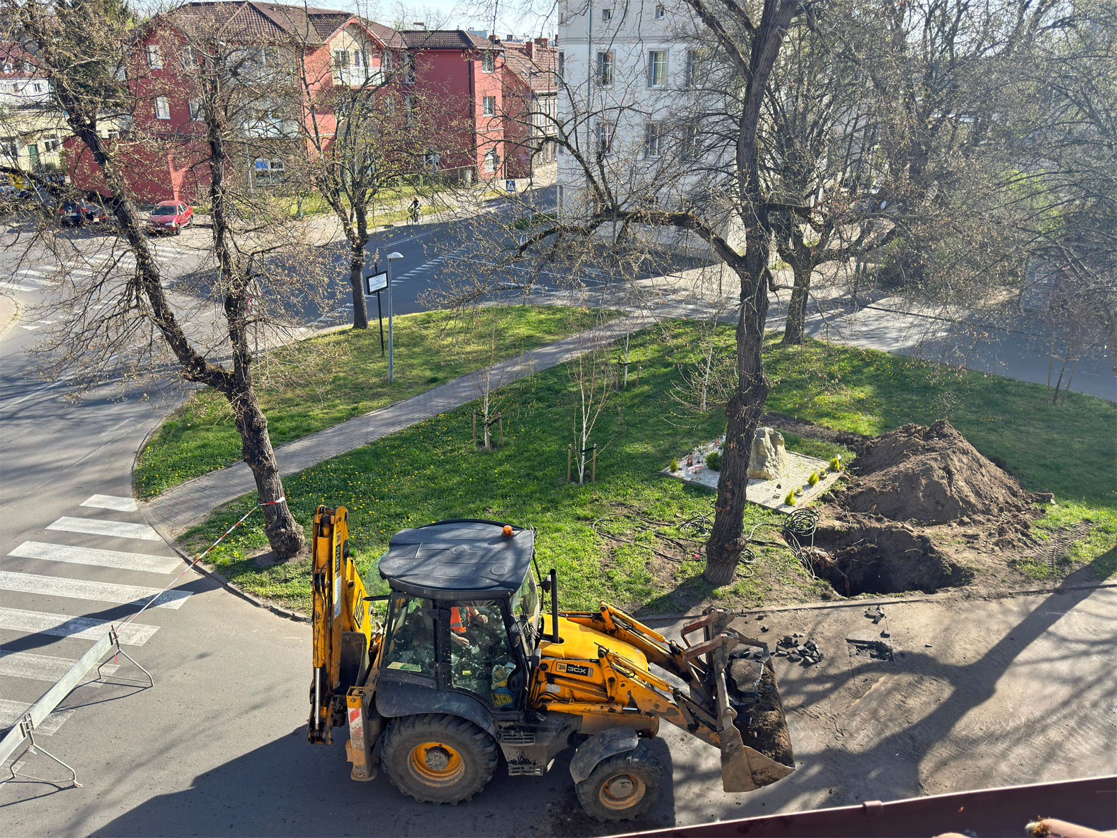 Utrudnienia koło placu Żołnierzy Wyklętych