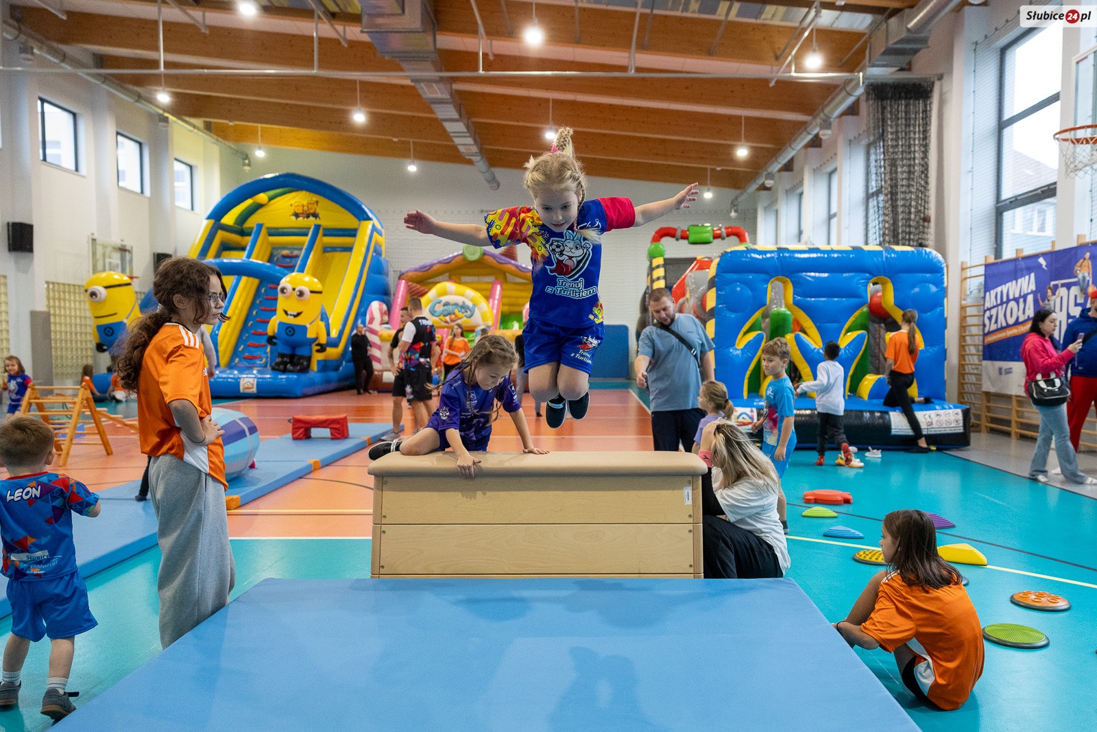 Festyn sportowy „Szybciej, wyżej, mocniej” w Słubicach