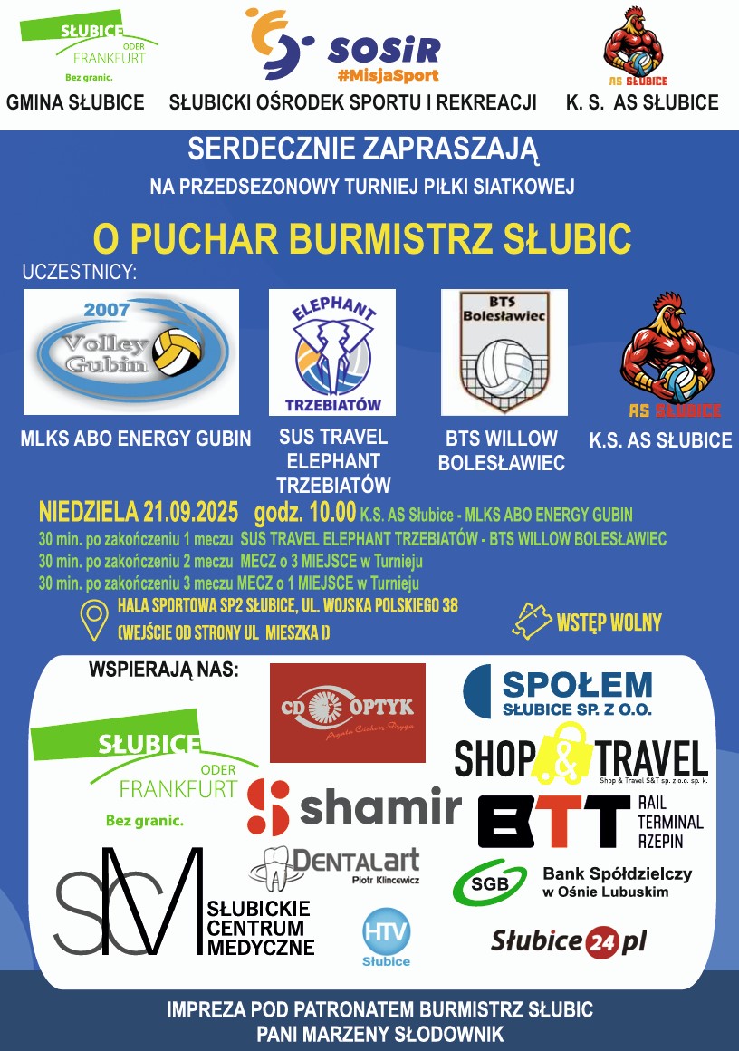 siatka puchar burmistrza 2025