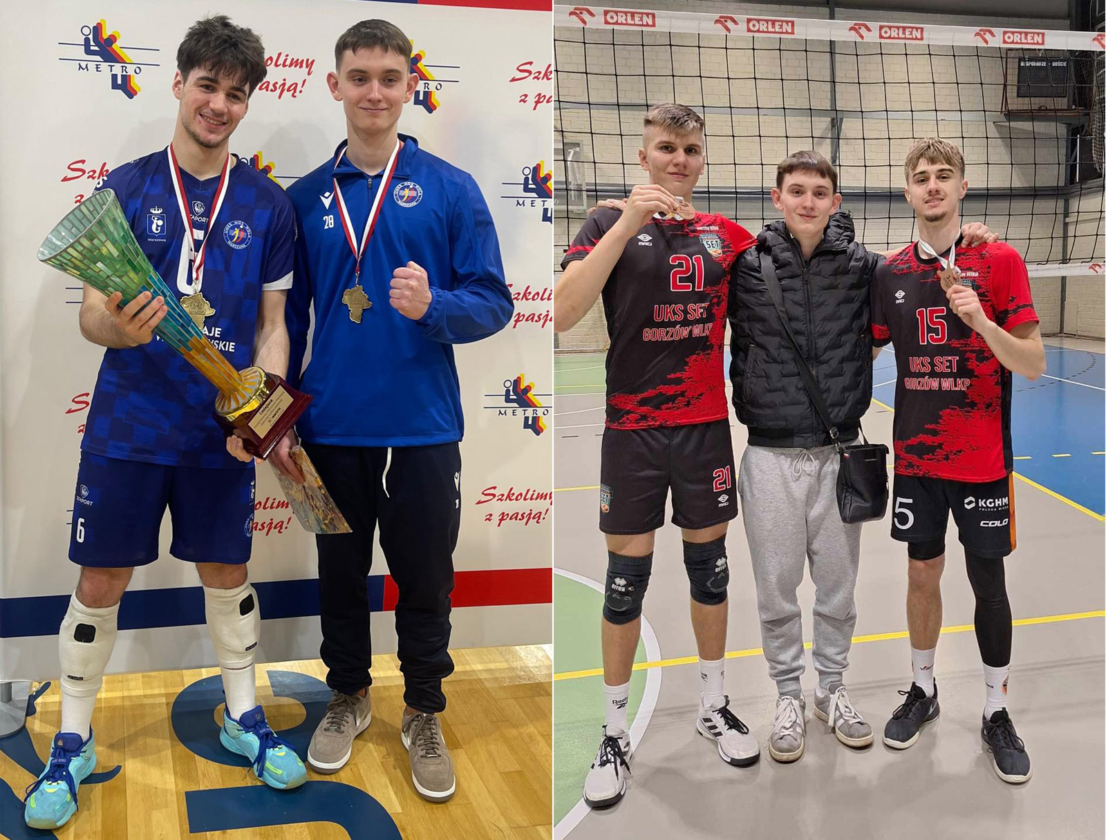 Siatkarze ze Słubic z medalami mistrzostw województwa juniorów