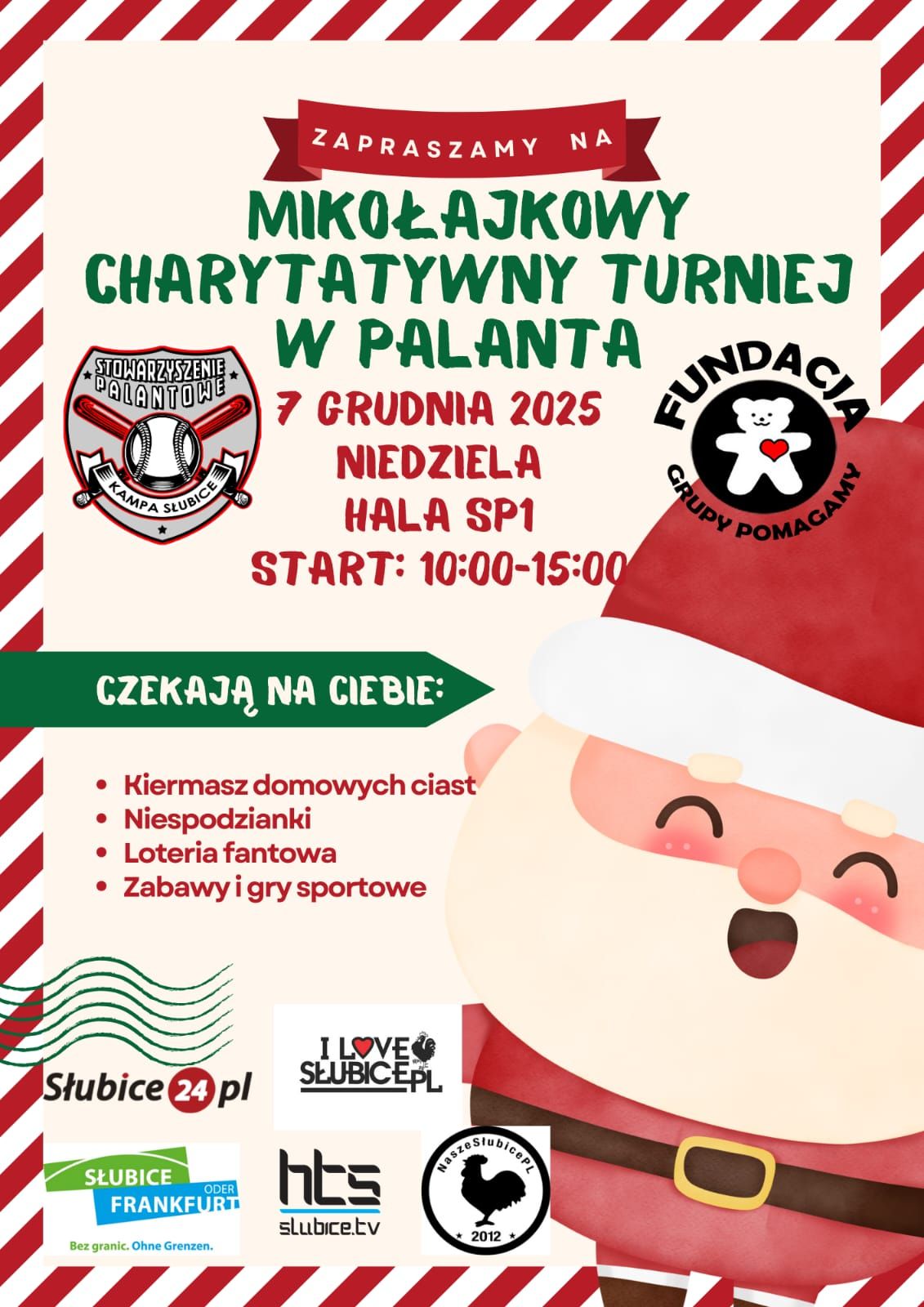 W Słubicach odbędzie się Mikołajkowy Charytatywny Turniej w Palanta