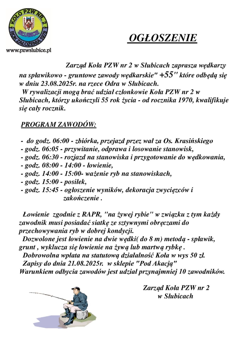 zaowdy wedkarskie 55