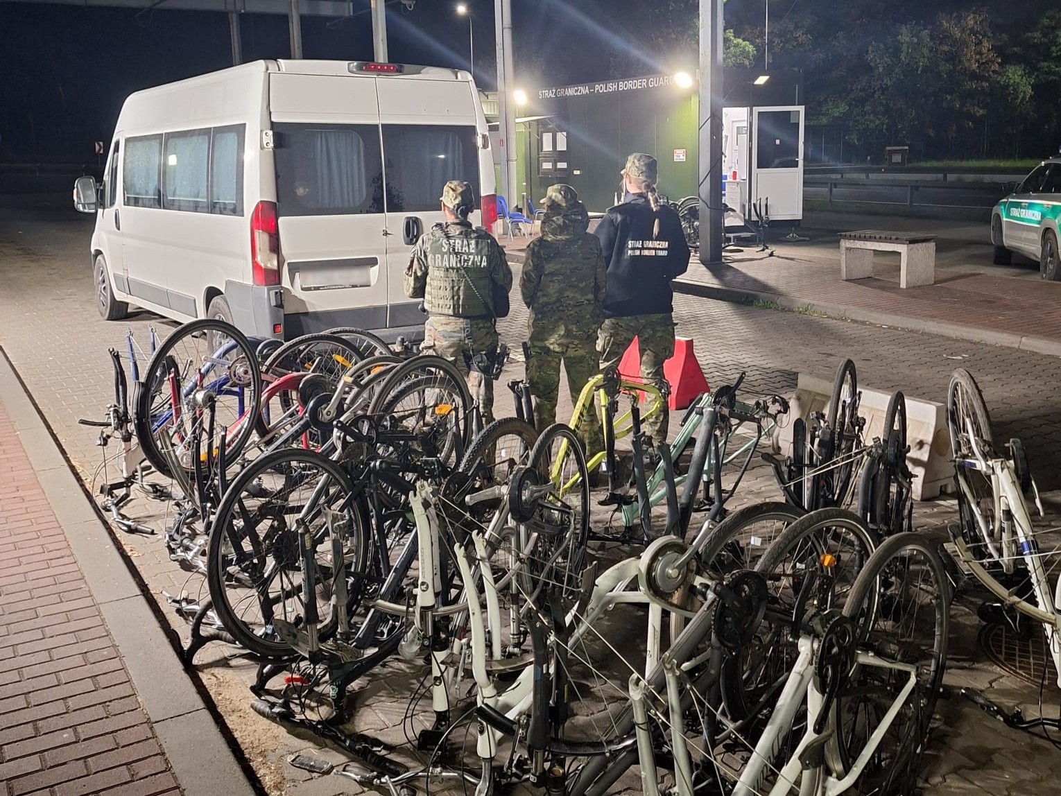 SG przechwyciła 24 rowery, z których przynajmniej część pochodziła z kradzieży