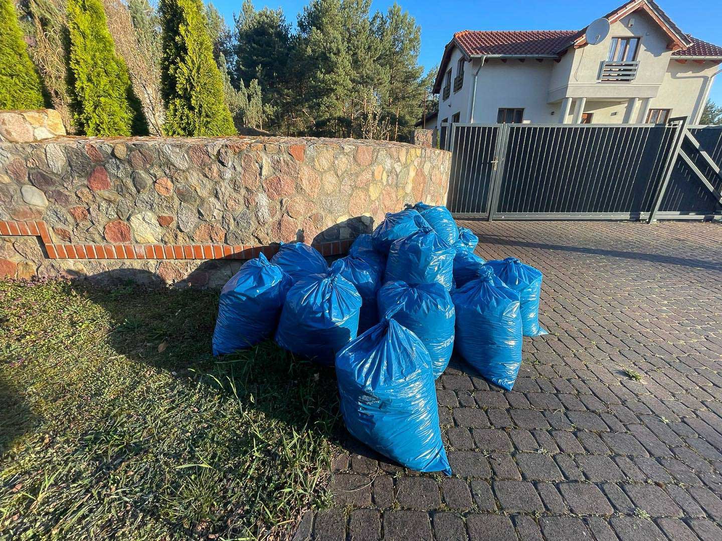PUK nie odebrał bioodpadów m.in. w niebieskich workach