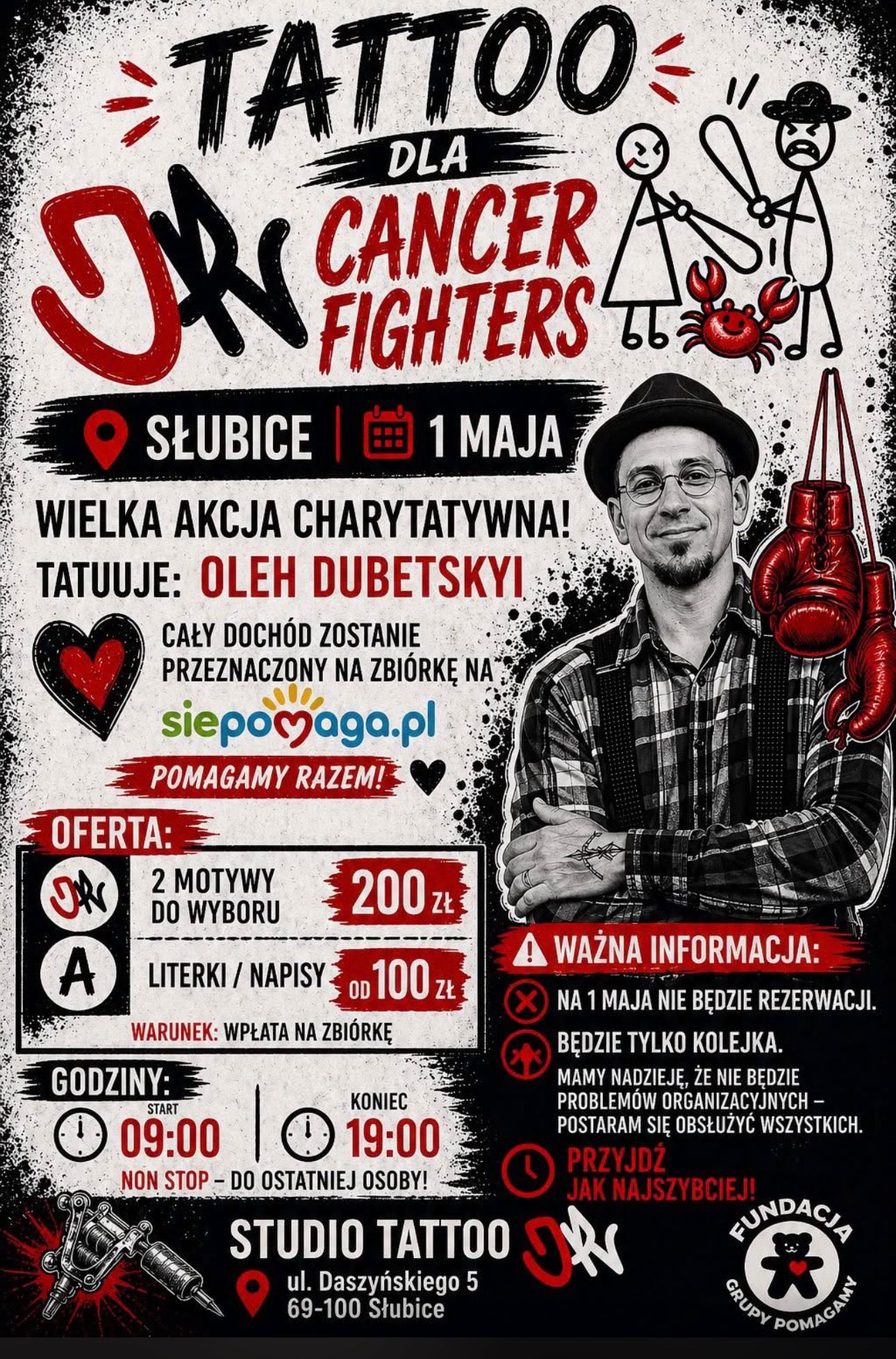 cancer fighters plakat
