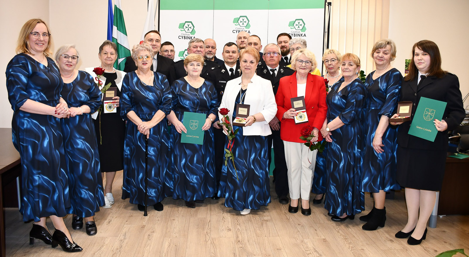 Jedenaście organizacji społecznych otrzymało tytuł Honorowego Obywatela Gminy Cybinka