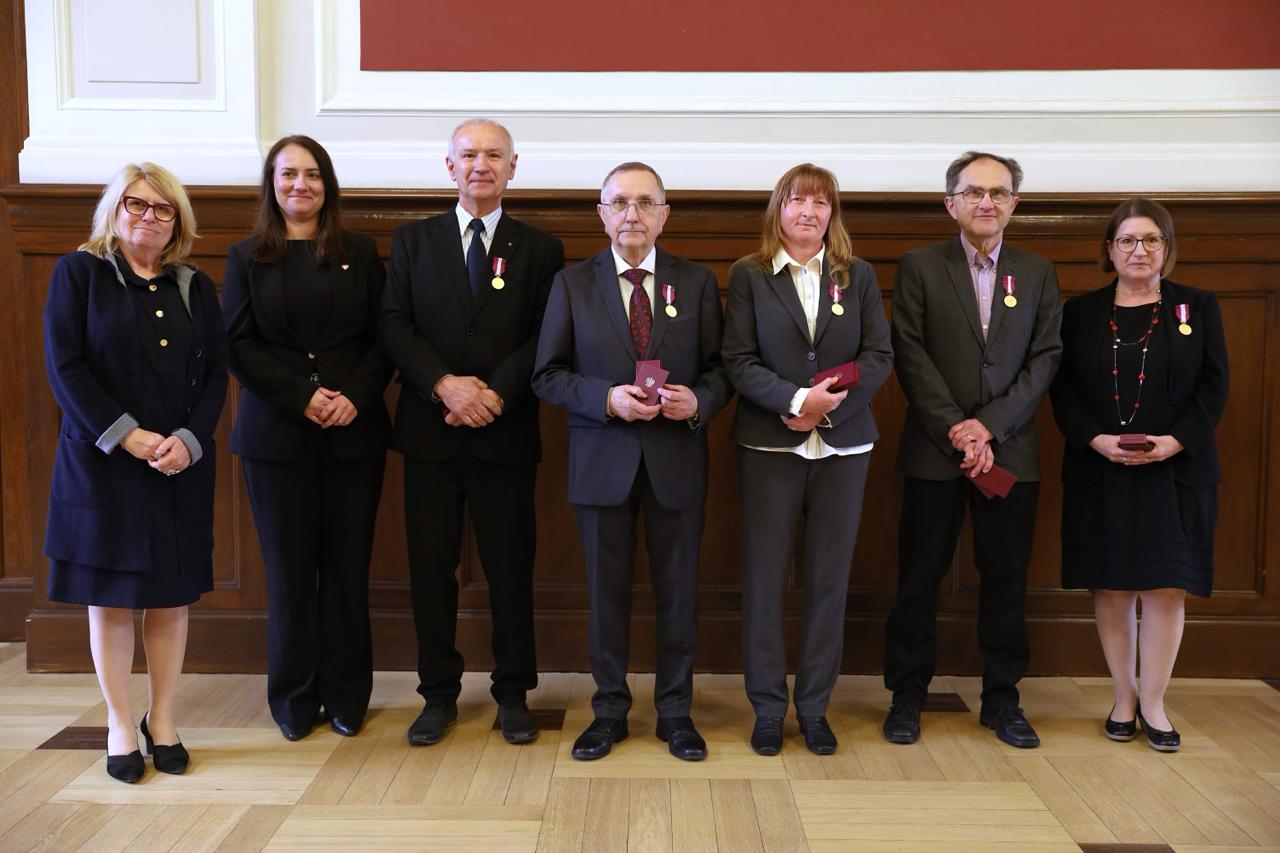 Odznaczenia otrzymali m.in. Ryszard Bodziacki i Joanna Sadłowska