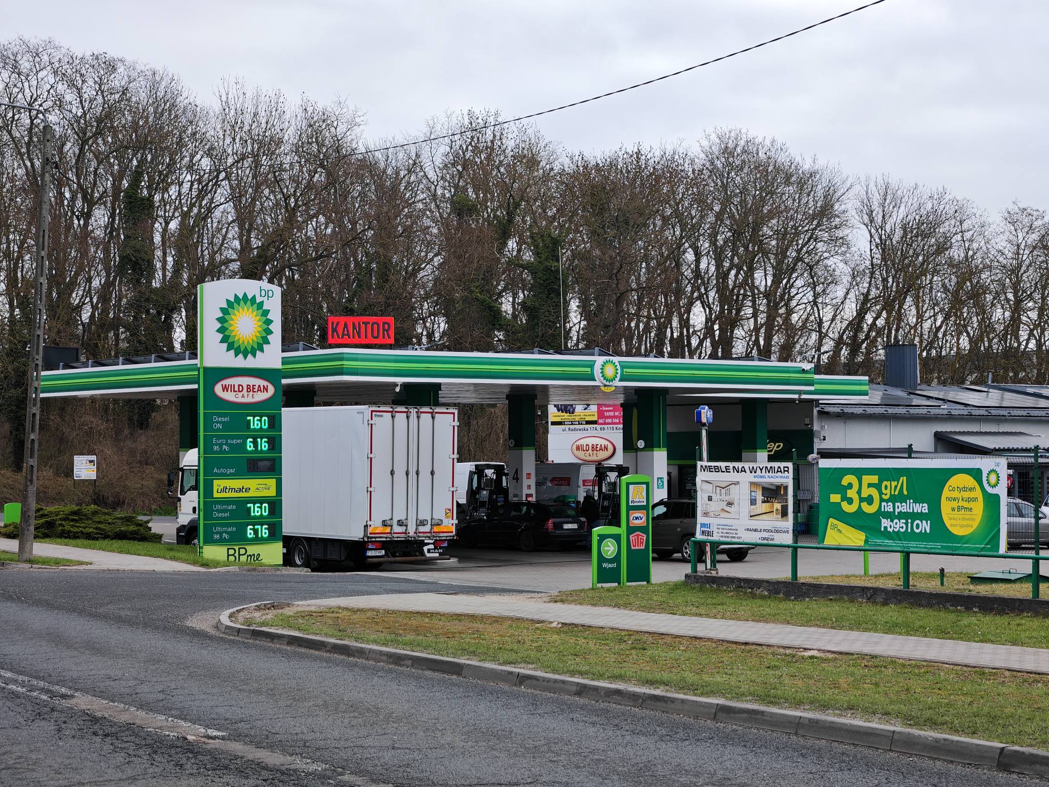 Stacja BP w Kunowicach