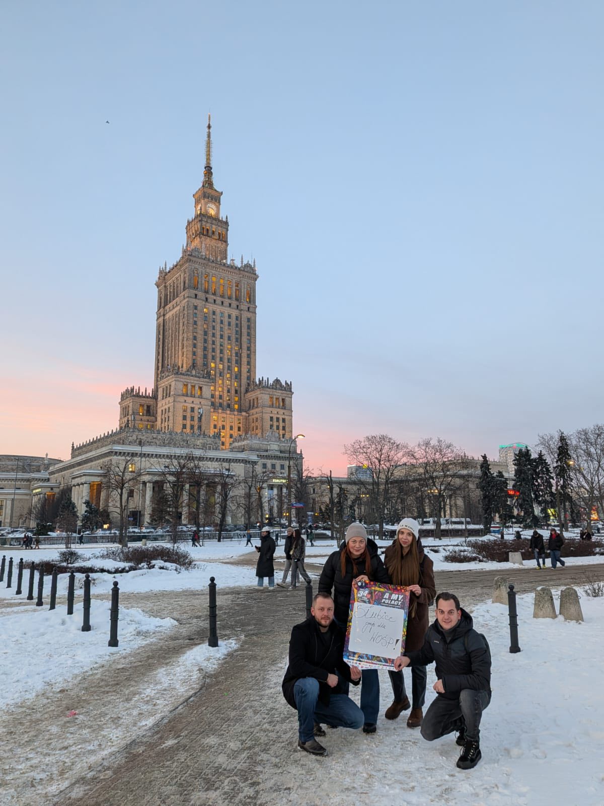 Słubicki sztab WOŚP w Warszawie