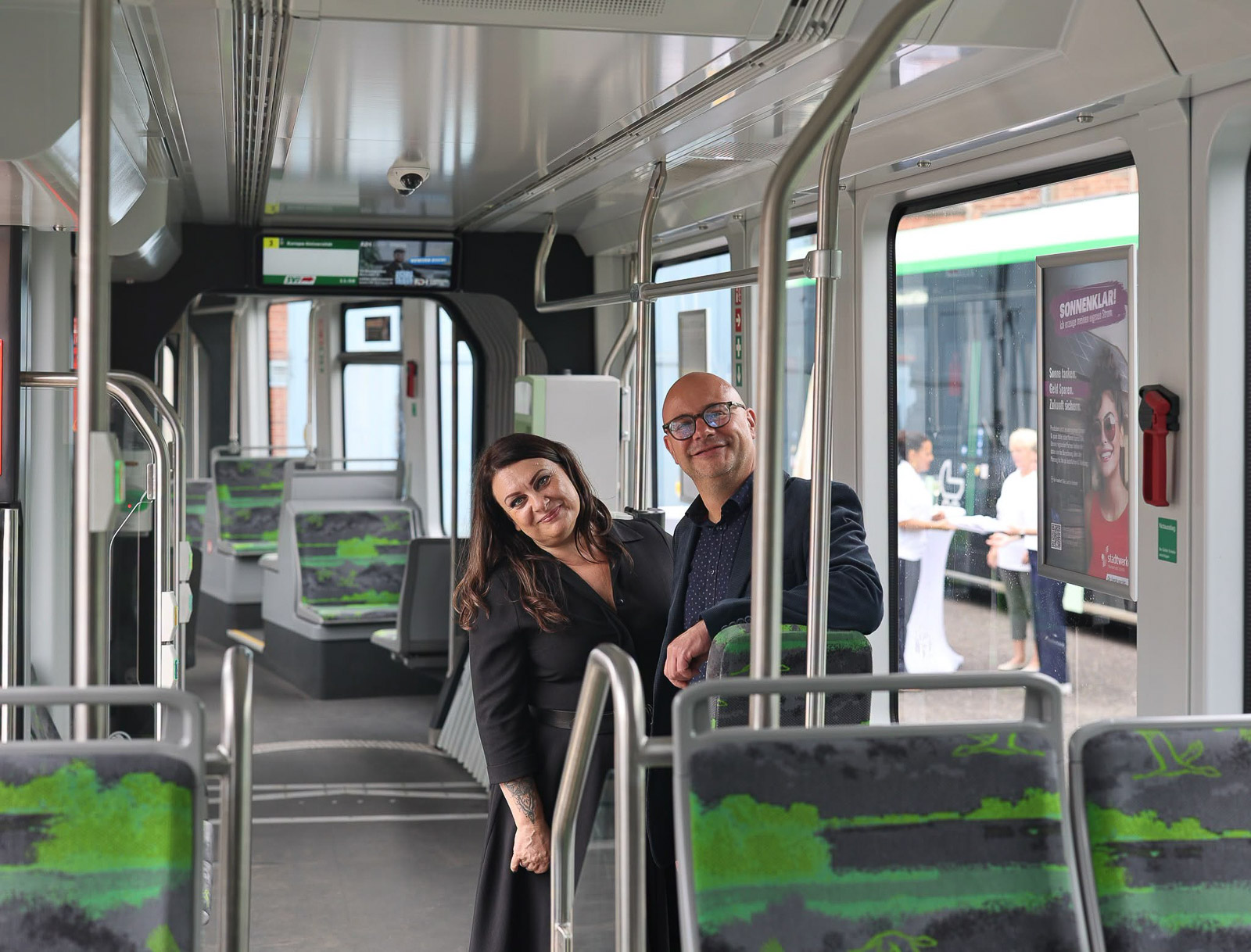 Jeden z tramwajów we Frankfurcie nad Odrą został nazwany „Słubice” 
