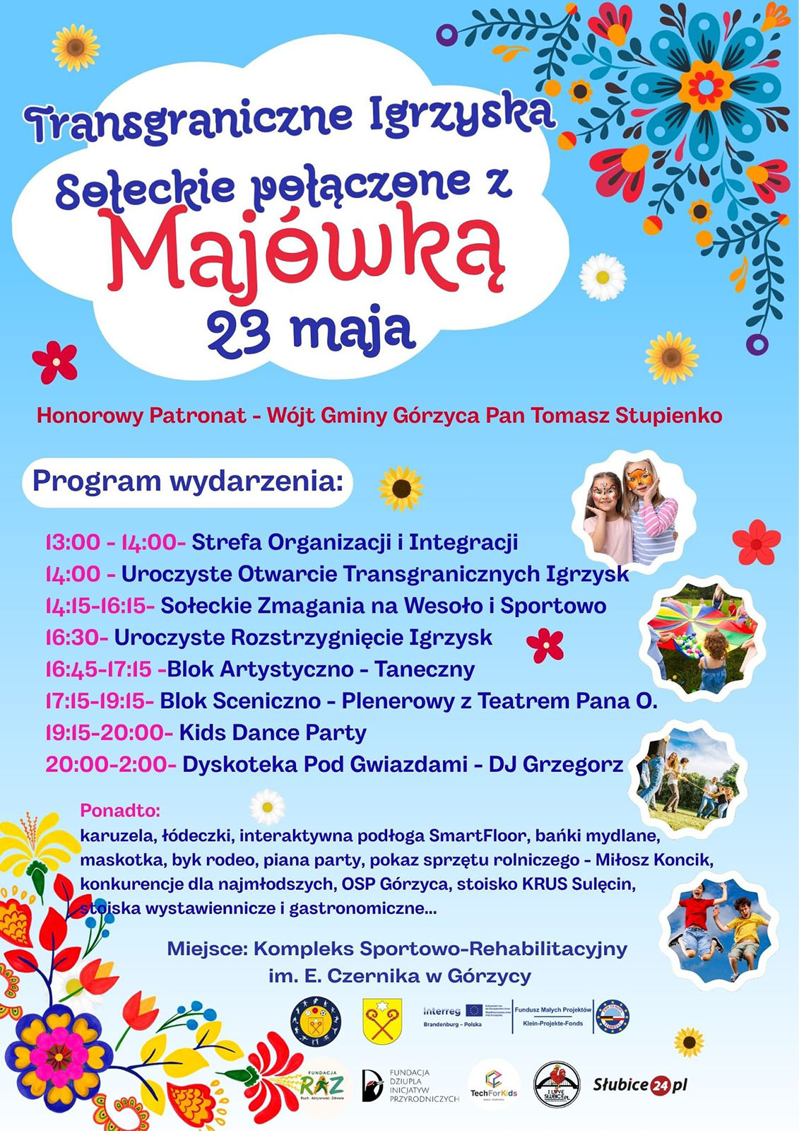 Transgraniczne Igrzyska Sołeckie i majówka w Górzycy