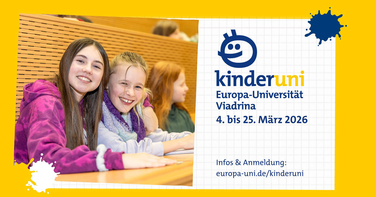 W marcu rusza Uniwersytet Dziecięcy Viadrina