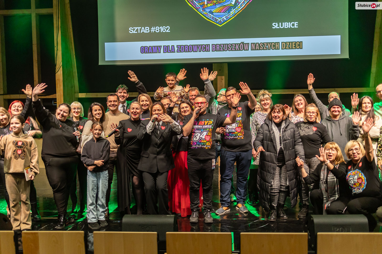 34. finał Wielkiej Orkiestry Świątecznej Pomocy w Słubicach
