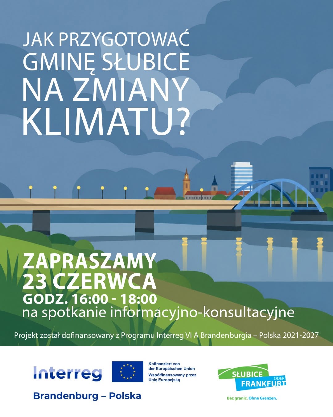 Jak przygotować Słubice na zmiany klimatu? Mieszkańcy mogą wziąć udział w konsultacjach