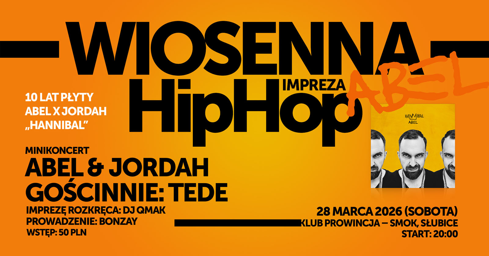 Wiosenna Impreza HipHop w Klubie Prowincja