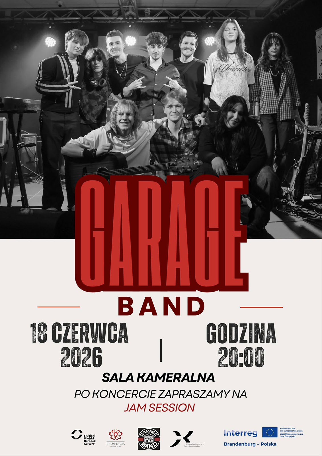 Warsztaty improwizacji i koncert Garage Band. Muzyczny wieczór w SMOK-u