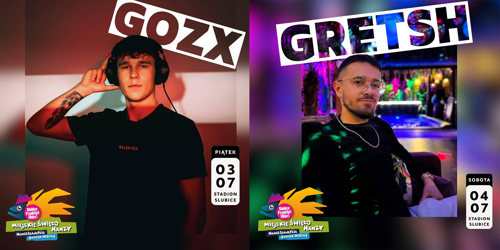 GOZXMusic i GRETSH zamykają muzyczne ogłoszenia Miejskiego Święta Hanzy
