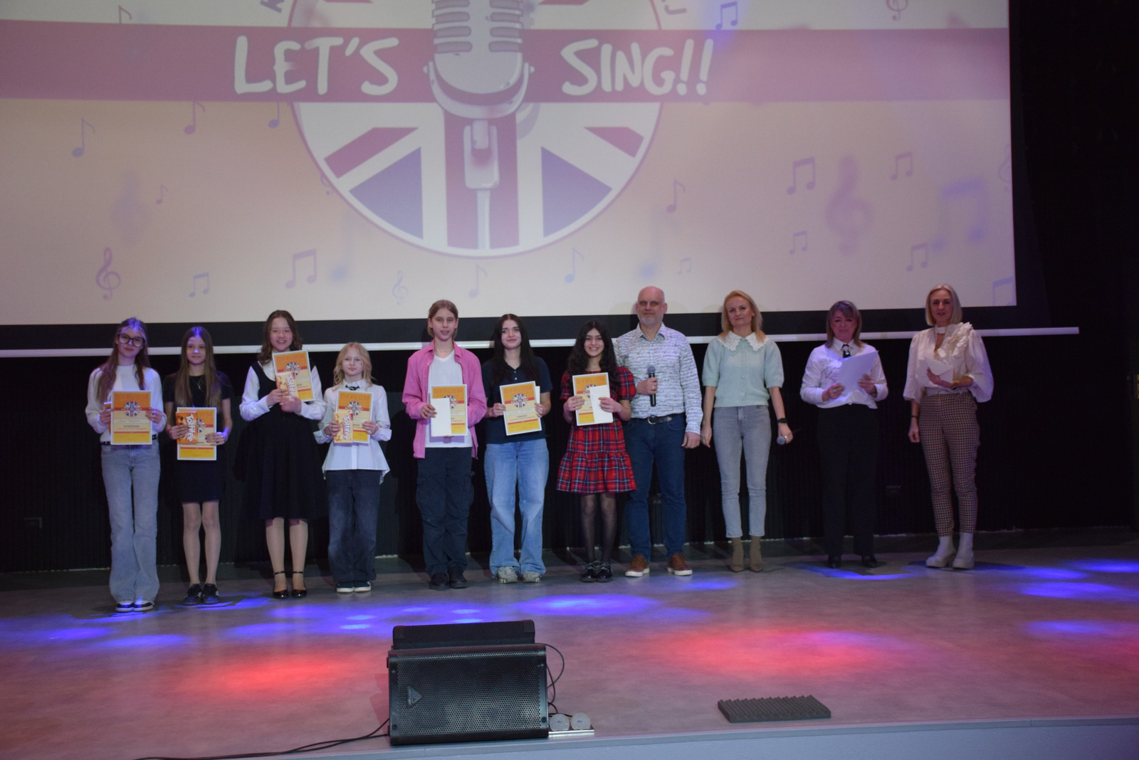 Nagrodzeni w konkursie Let's Sing w II kategorii wiekowej