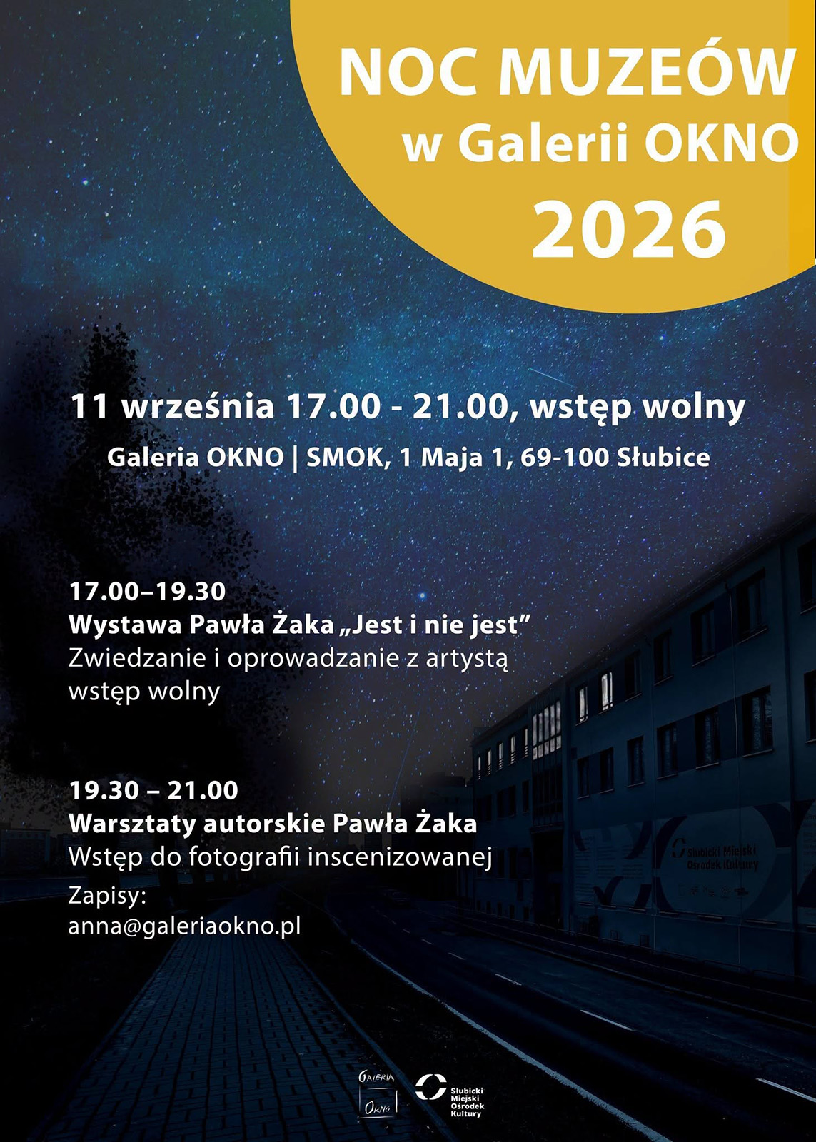 Noc Muzeów po obu stronach Odry. Galeria OKNO dołącza do wydarzenia 